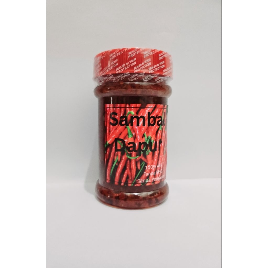

sambal dapur tanpa Msg/ Tanpa bahan pengawet. sambal serbaguna. 100% asli