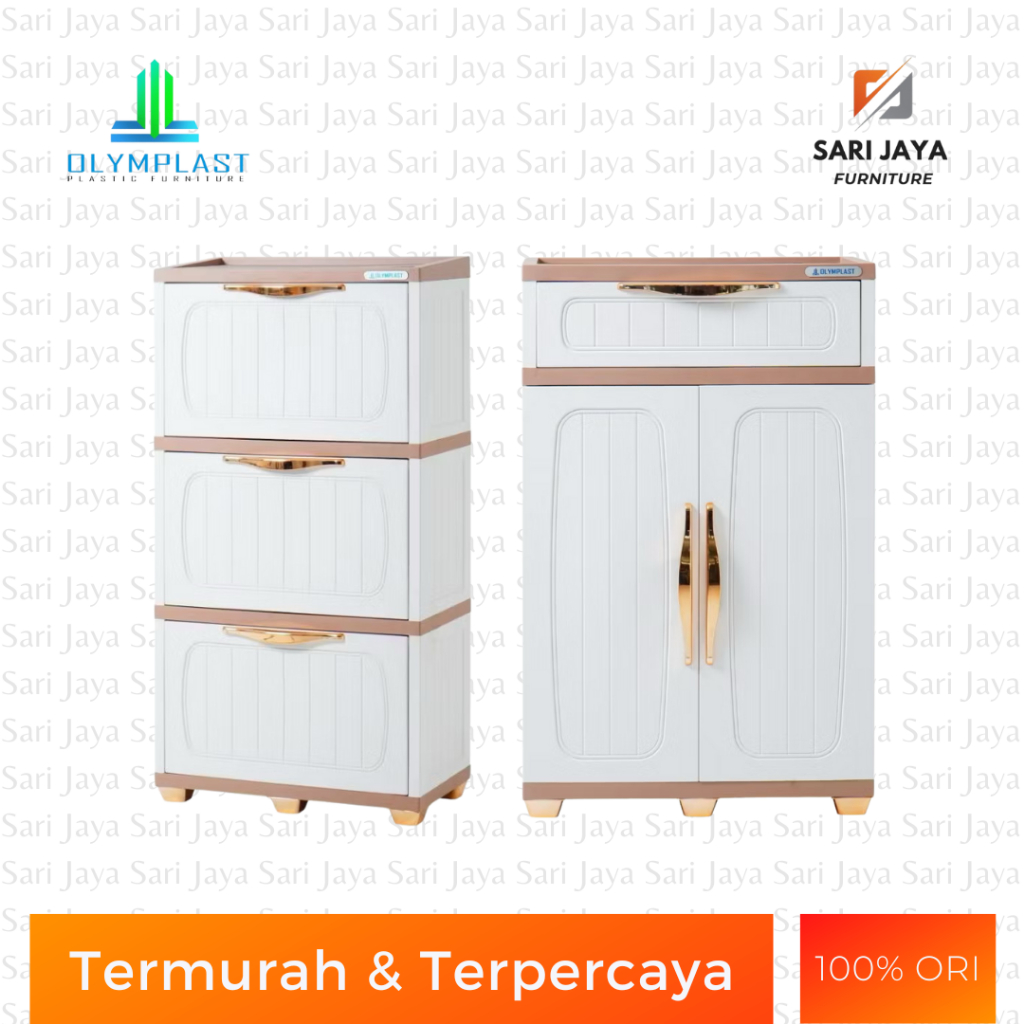 Olymplast SRO 3SW / Olymplast SRO 2P1L / Rak Sepatu Plastik / Rak Sepatu Olymplast / Rak Sepatu Susu