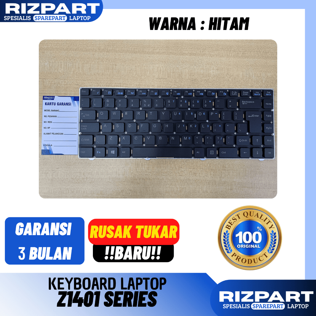 [ORI] KEYBOARD LAPTOP ACER ONE 14 Z1401 Z1402 ORIGINAL