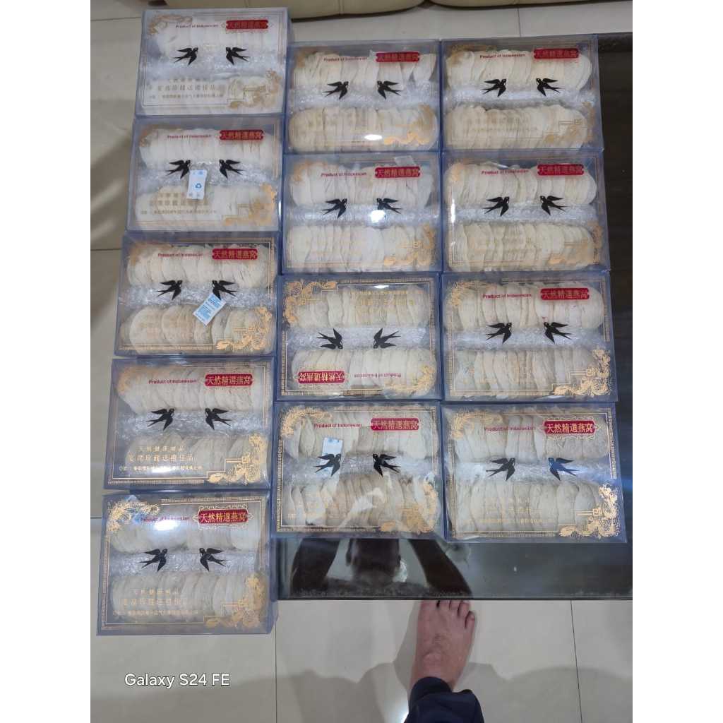 

SARANG BURUNG WALET MANGKOK 100% ASLI KUALITAS SUPER 200 GRAM