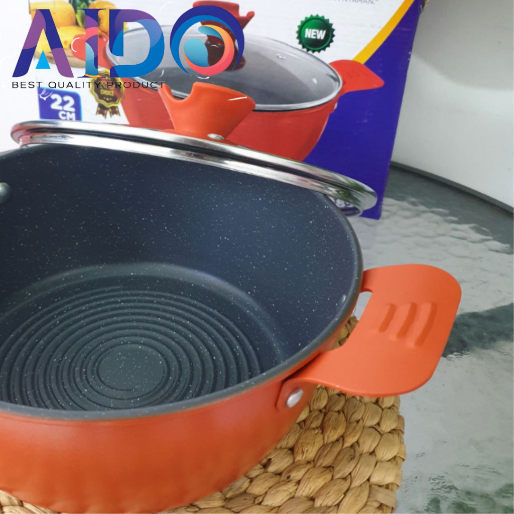 Panci Susu Panci Kuah Panci Set Murah Anti Lengket Gagang Tebal Panci Mie Panci Murah Anti Lengket