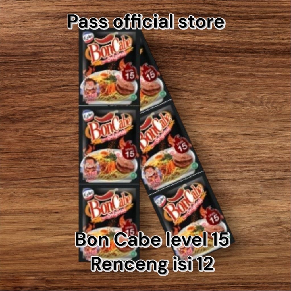 

Bon Cabe original level 15 - renceng isi 12