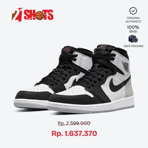 AIR JORDAN I RETRO HIGH "BLEACHED CORAL" SEPATU SNEAKERS PRIA ORI