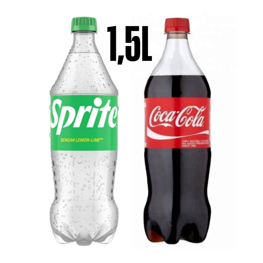

Coca-Cola/Sprite 1.5 Liter Termurah!!