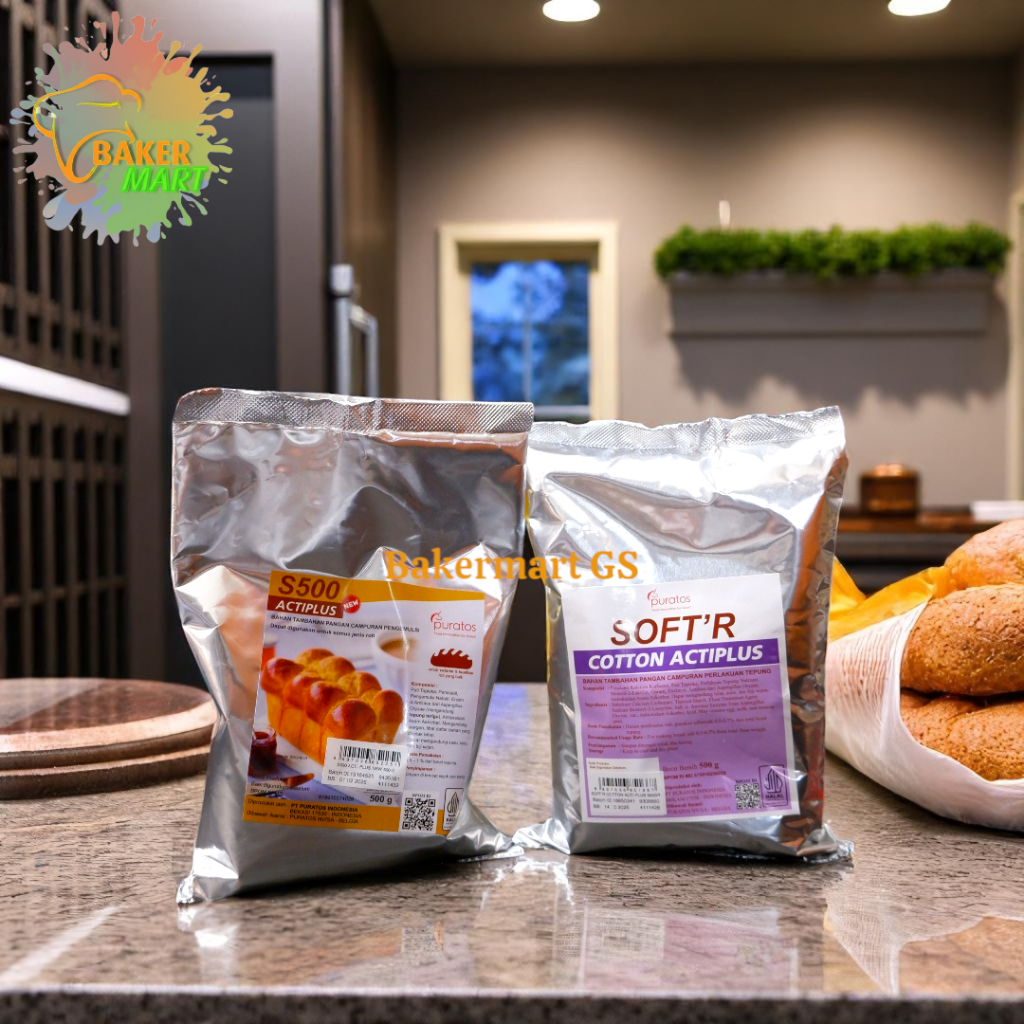 

Puratos S500 Actiplus & Soft'R Cotton Actiplus / 500 Gram