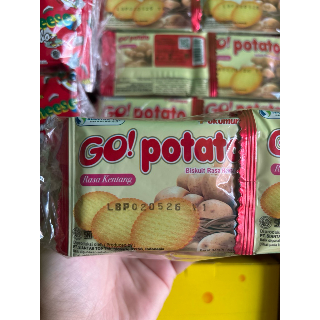 

go potato 1pack isi 20pcs (grosir)
