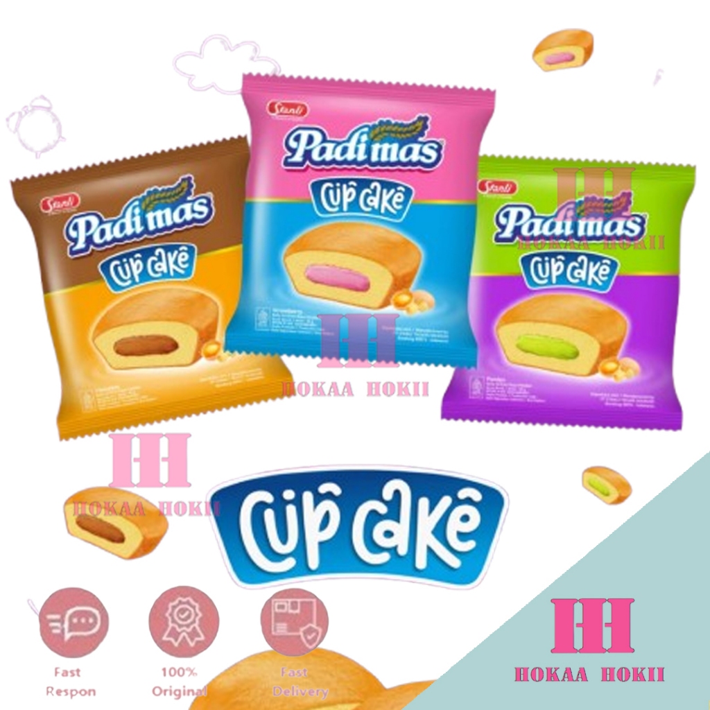 

Padimas Cup Cake Coklat, Pandan dan Strawberry 45gr