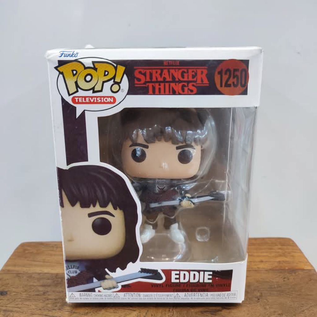 Mainan action figureEddie stranger thingsFunko Pop 1250
Vinyl figure
Recast
Detail bagus

HBqtpNB

#