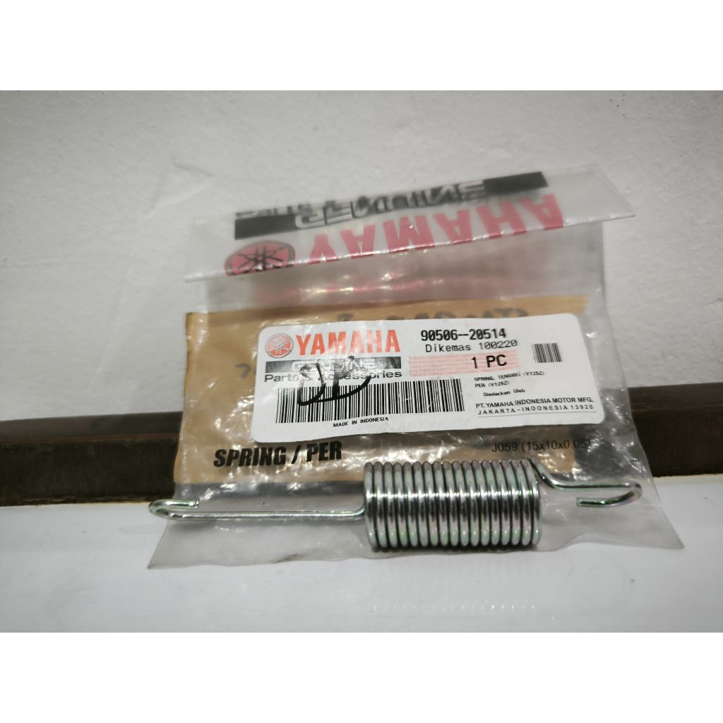 SPRING TENSION PER STANDAR SAMPING MIO M3, SOUL GT, FINO 125, GEAR | 90506-20514 | ORIGINAL YAMAHA