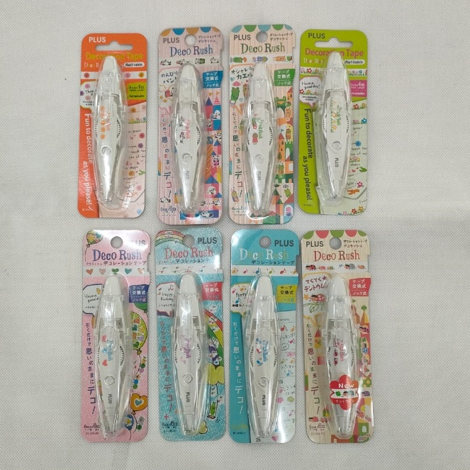 

Deco Rush Plus Decoration Tape Motif Lucu2 dan Murah Ori Asli Model 1
