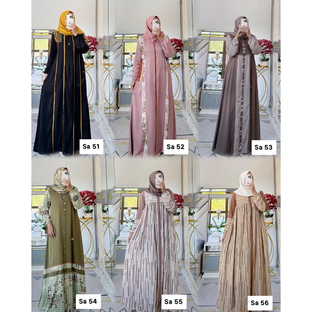 DRESS SA52-56 ORI SOPHIA ALMAAS((READY))