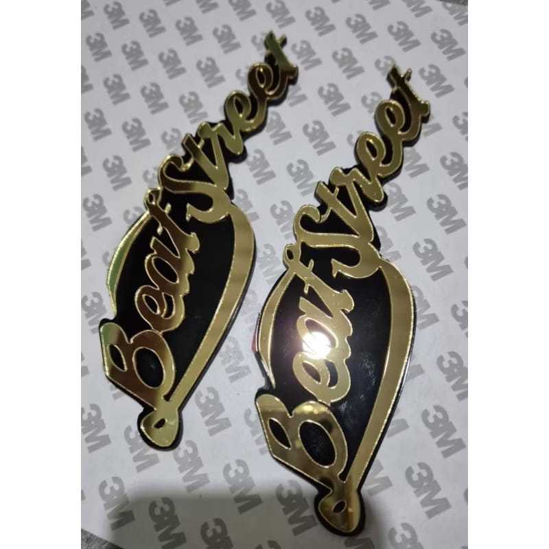 stiker emblem beat street