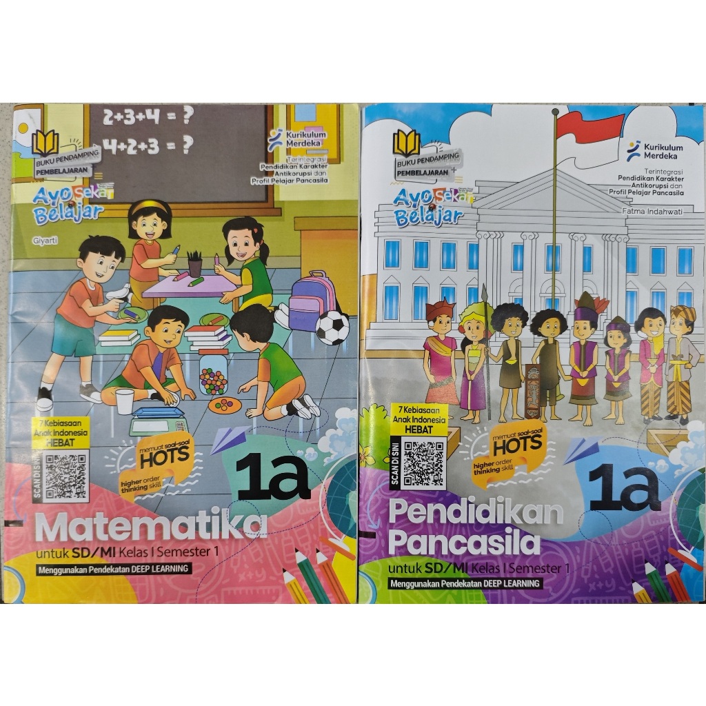 LKS SEKAR KLS 1  SD  SM 1 (GANJIL) KM P. PANCASILA. BAHASA INDONESIA.MATEMATIKA   THN 25 GRAHA PUSTA