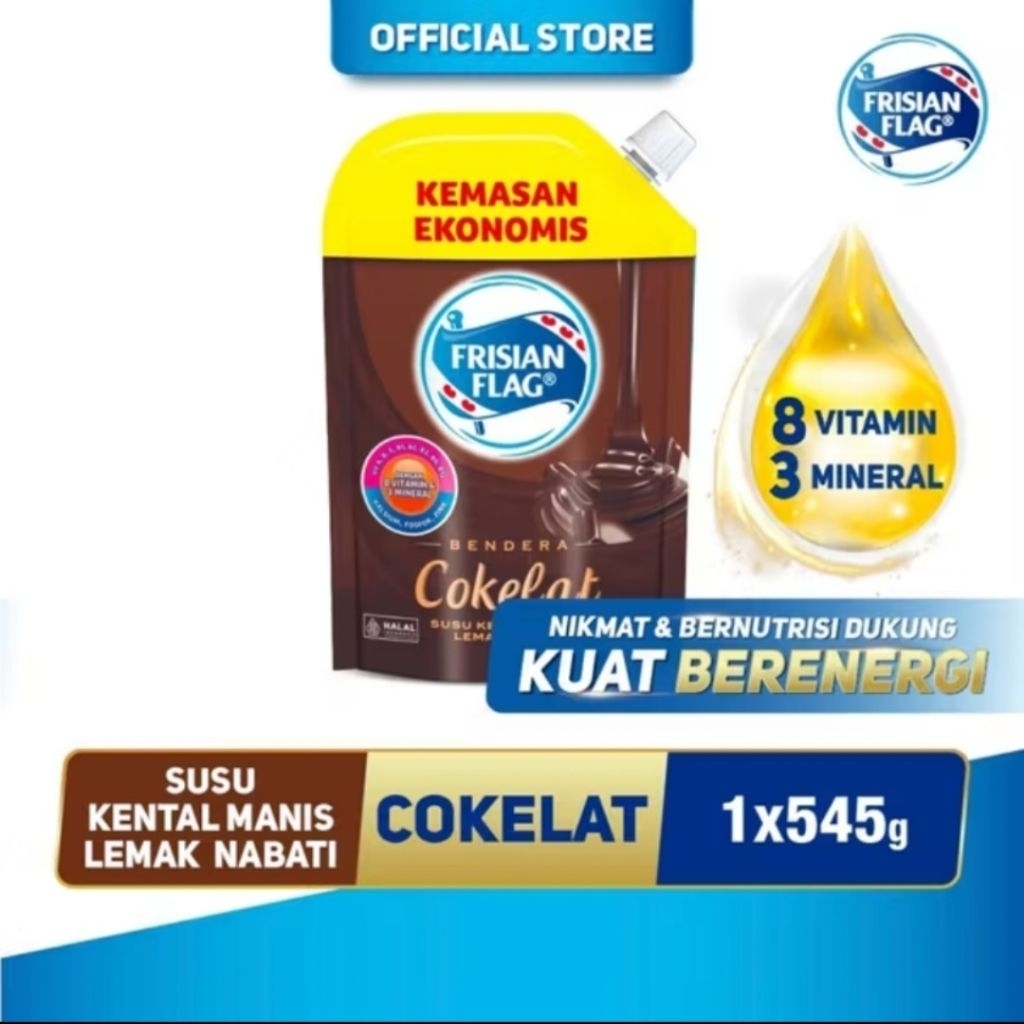 

PROMO SEMINGGU!! FRISAN FLAG SKM COKLAT POUCH 545G