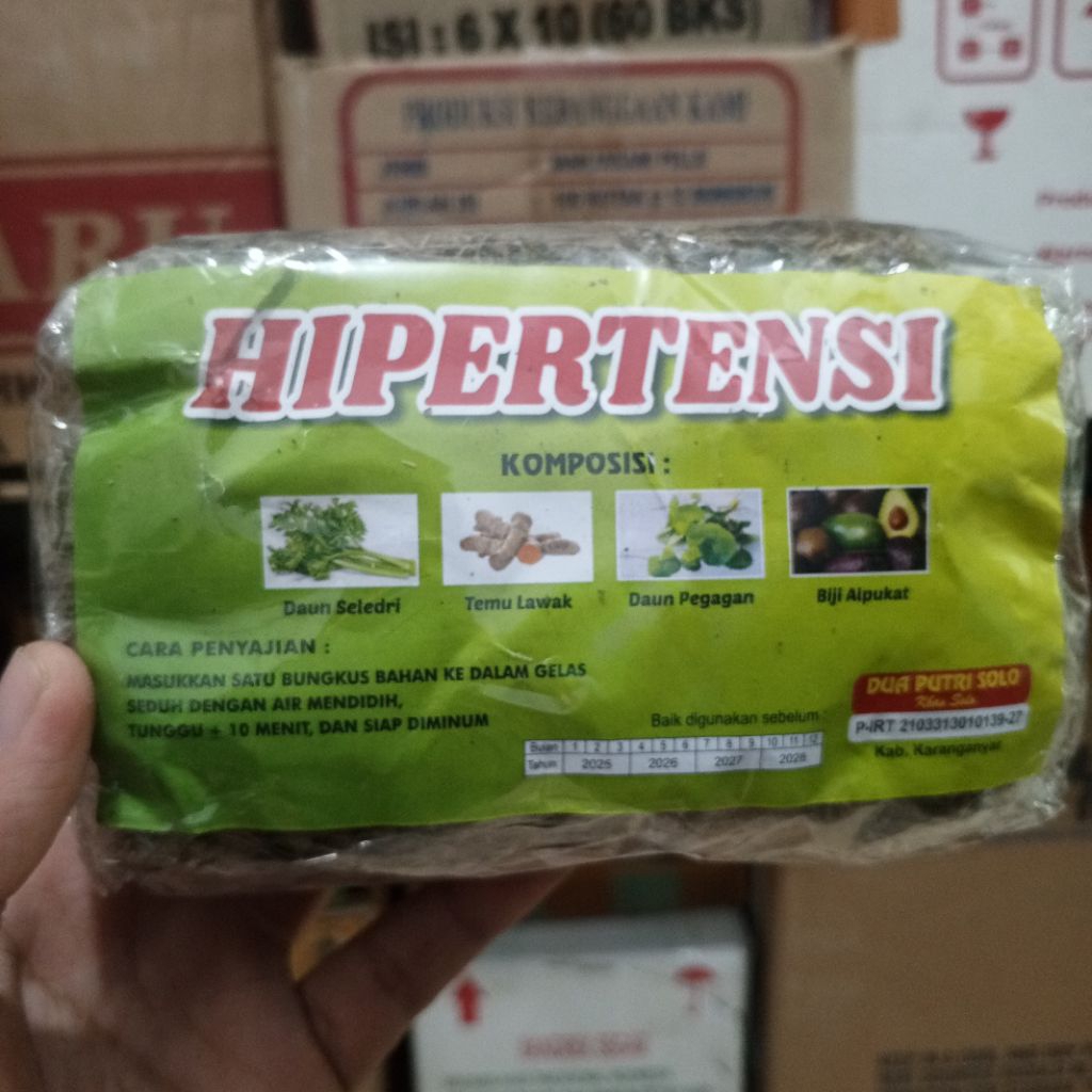 

wedang hipertensi obat herbal hipertensi eceran 1 bungkus kecil