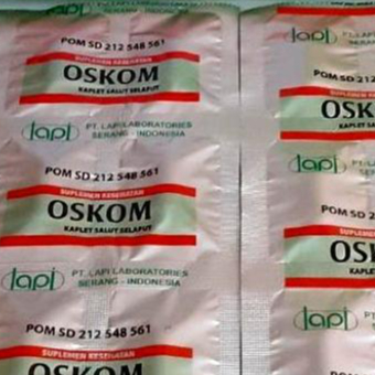 Oskom suplemen kesehatan//stripan