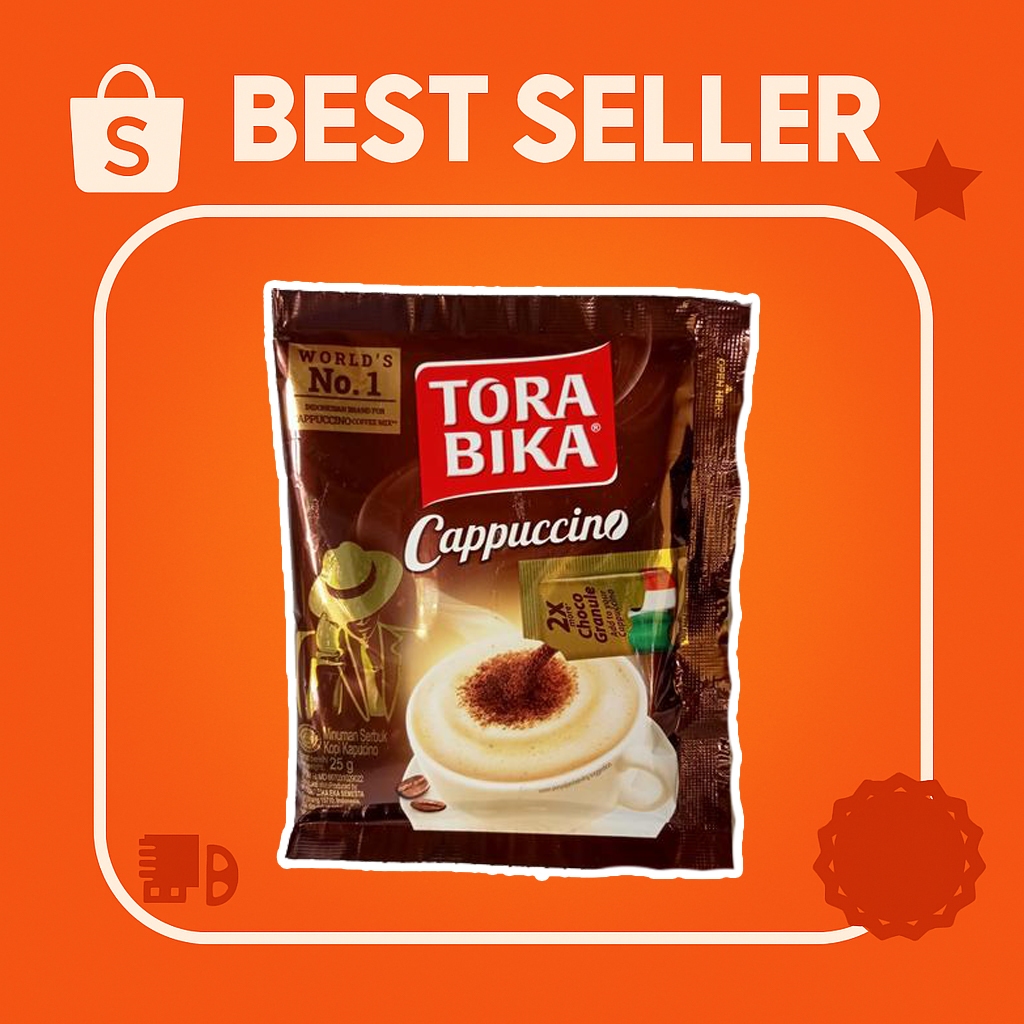 

Torabika Cappuccino 1 Rentang / 10 pcs