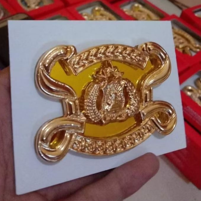 EMBLEM SABHARA POLRI/EMBLEM BARET SABHARA AKRILIK