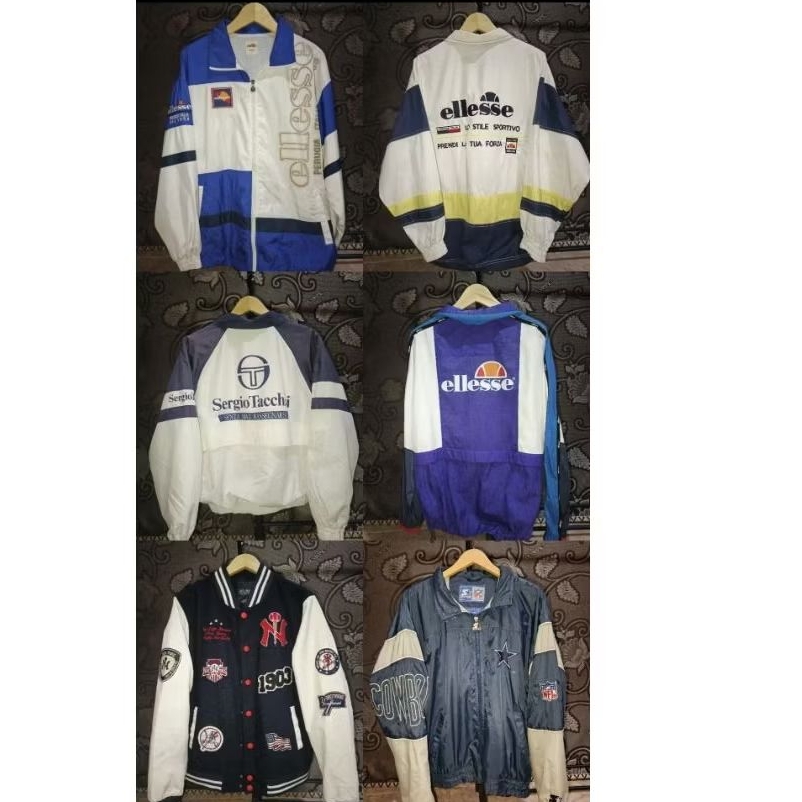 Tractop windbreaker casual skena Sergio Tachhini,nike,adi,lecoq,ellesse,mlb, kappa