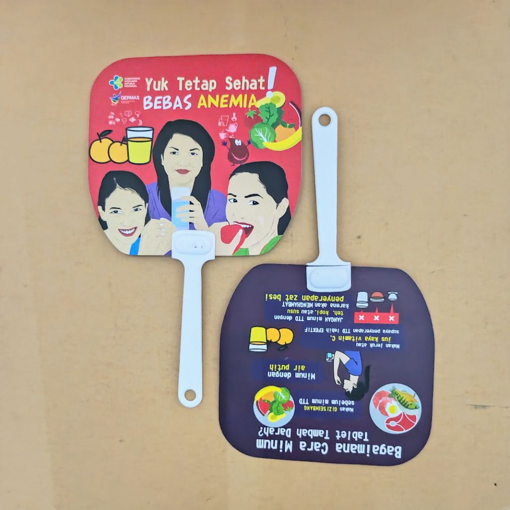 Custom Kipas Souvenir - Souvenir Kipas Tangan Custom - Kipas Tangan Souvenir