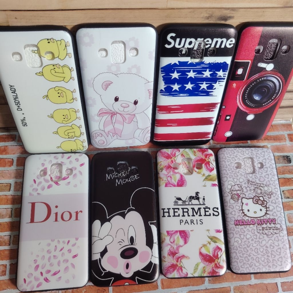 Case Motif Karakter Samsung Galaxy J7 Duo / SM-J720F / SM-J720DS / SM-J720M Casing Atau Kondom Softc