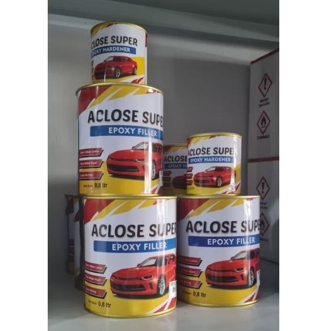 Cat Epoxy DNT White, Cat Epoxy Putih 1 liter set