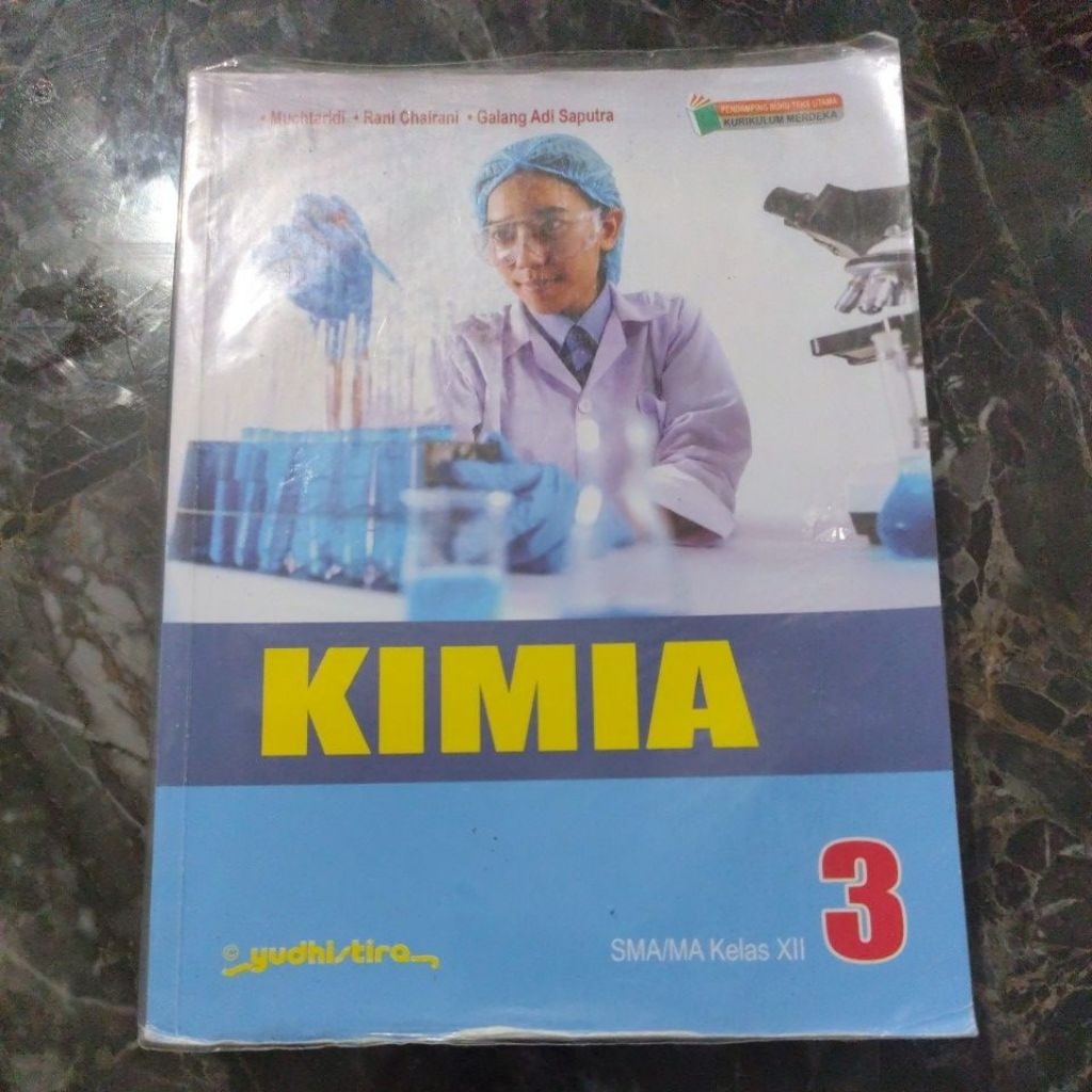 Buku SMA Kelas XII/ SMA 3/ Penerbit Yudhistira / Buku Kimia, Buku Geografi, Sosiologi / Bekas Mulus