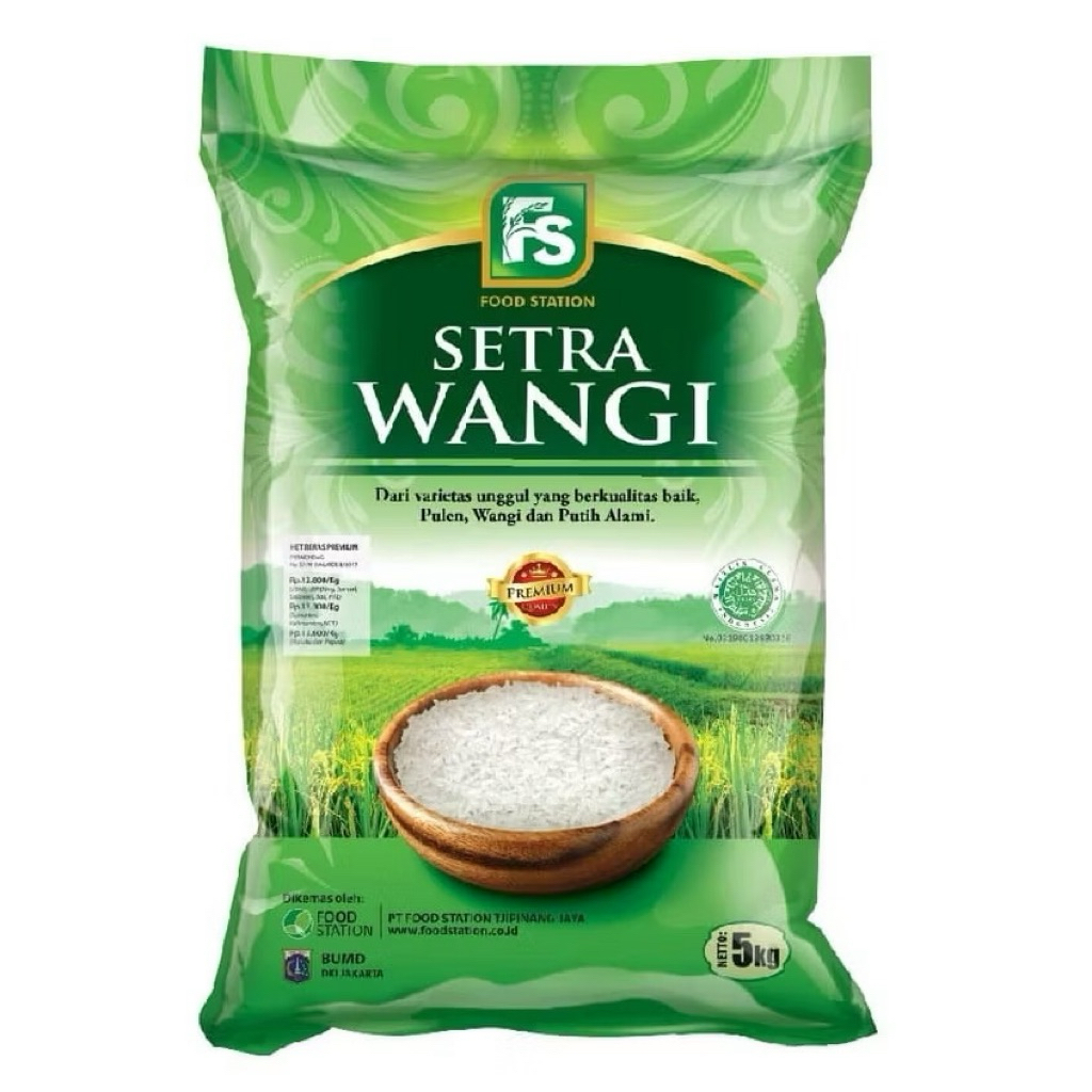 

Beras Premium FS Setra Wangi [5 Kg]