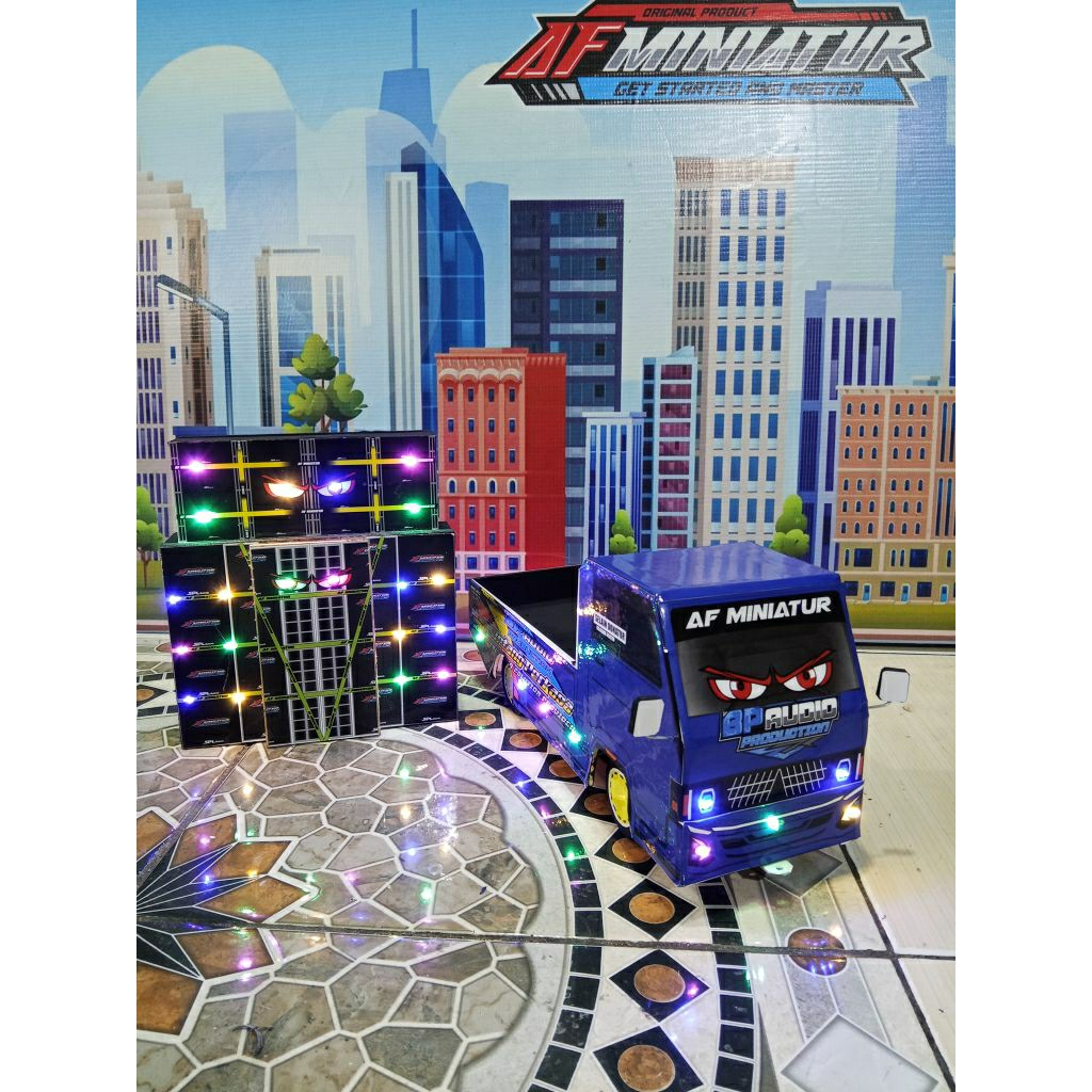 mainan mobil pick up sound horeg / mainan mobil pick up / mobil pick up mainan