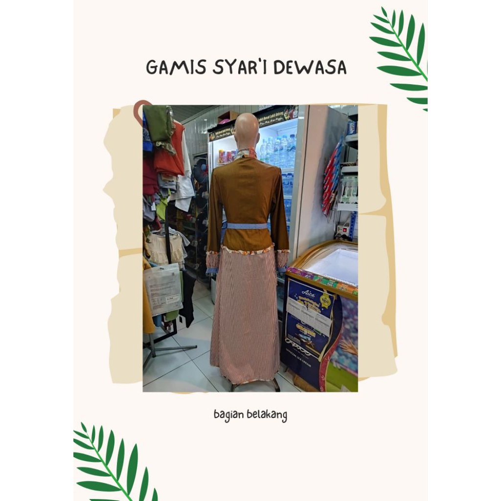 TUNEECA ORI GAMIS MUSLIM SECOND
