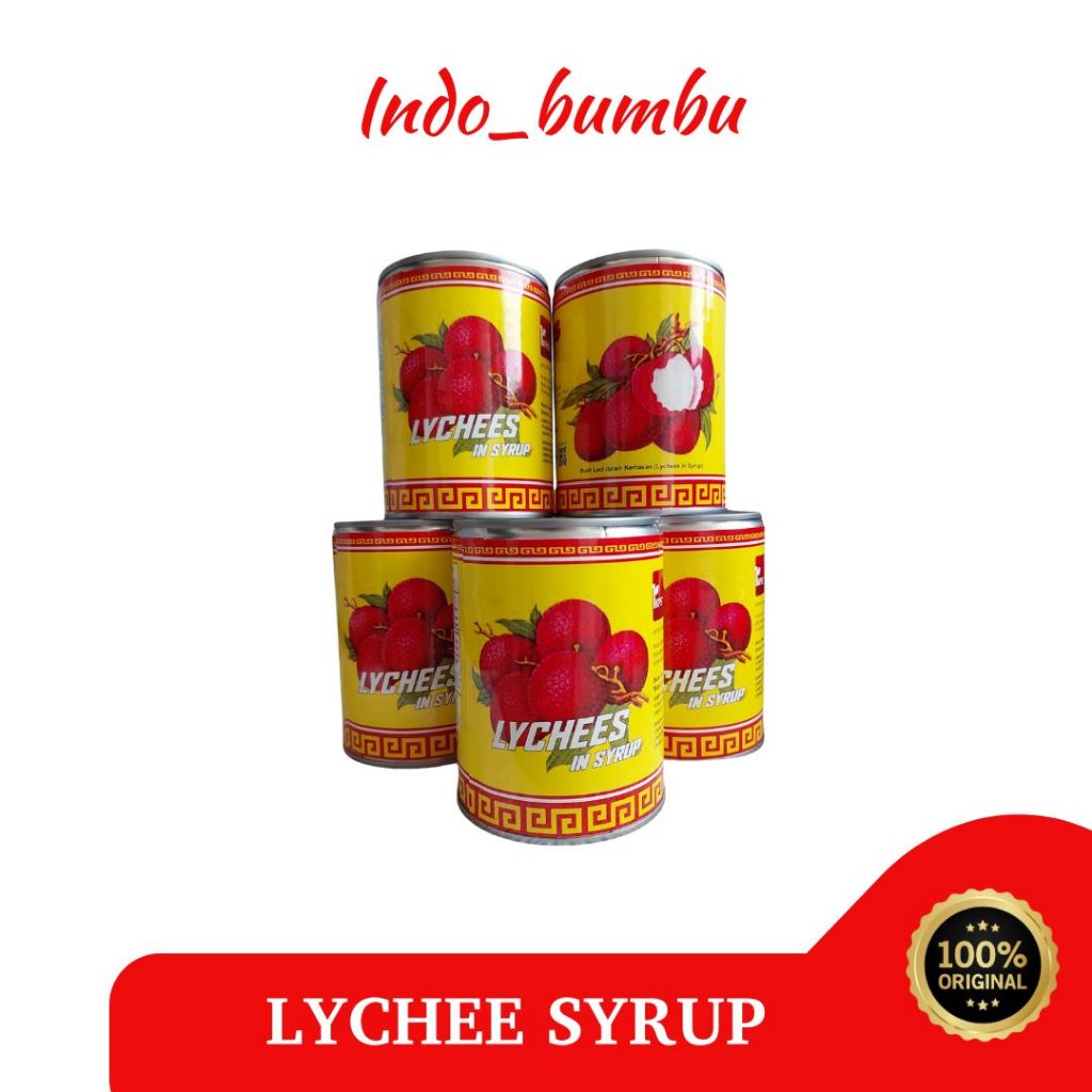 

[TERMURAH] LYCHEE in Syrup / Buah Leci Kaleng 567gr Red Boat Brand