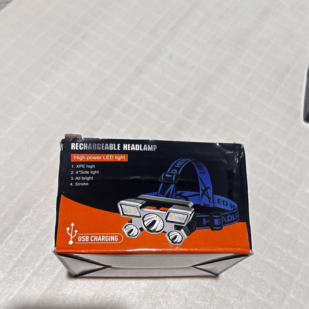 SENTER KEPALA HIGH POWER CHARGER USB