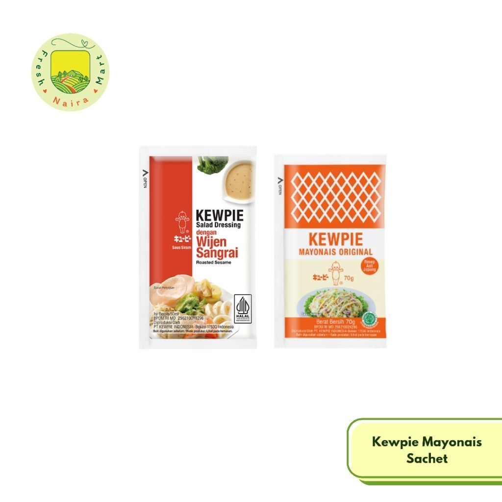 

Kewpie Mayonaise Original Wijen Sangrai Kemasan Praktis