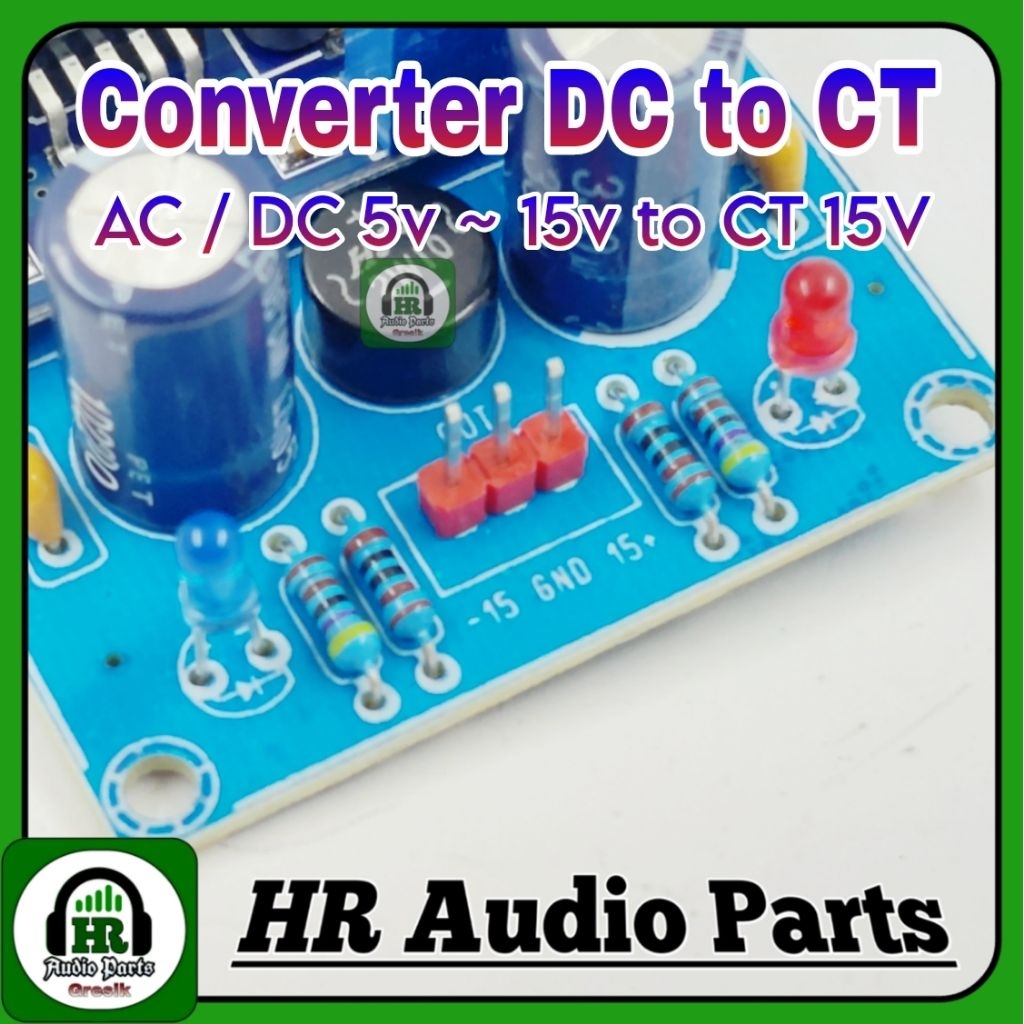 MURAH Kit Modul CT15V Converter Step Up AC / DC 5V ~ 15V to CT 15V for Tone Control PreAmp Mixer Mic