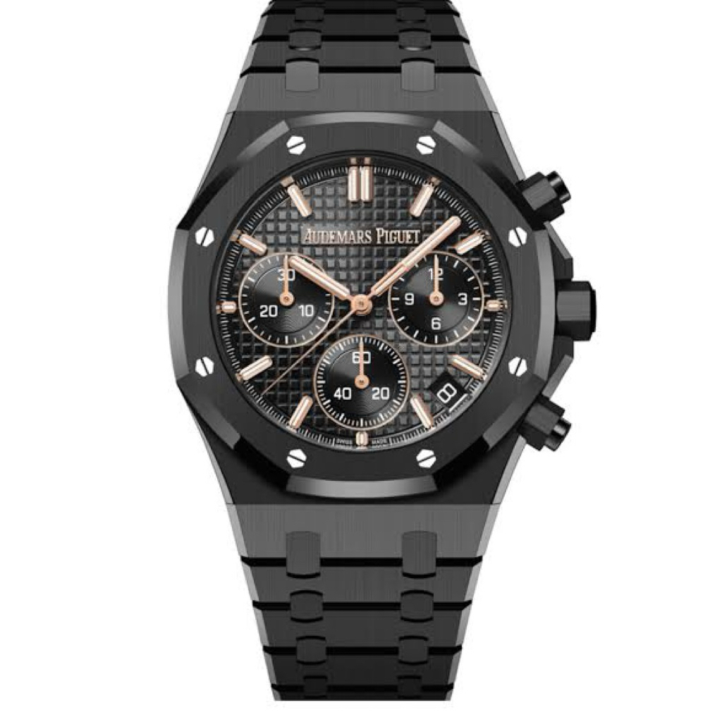 JAM TANGAN PRIA AUDEMARS PIGUET ROYAK OAK 50th ANNIVERSARY CHRONOGRAPH AUTOMATIC SWISS APS CLONE #Ja