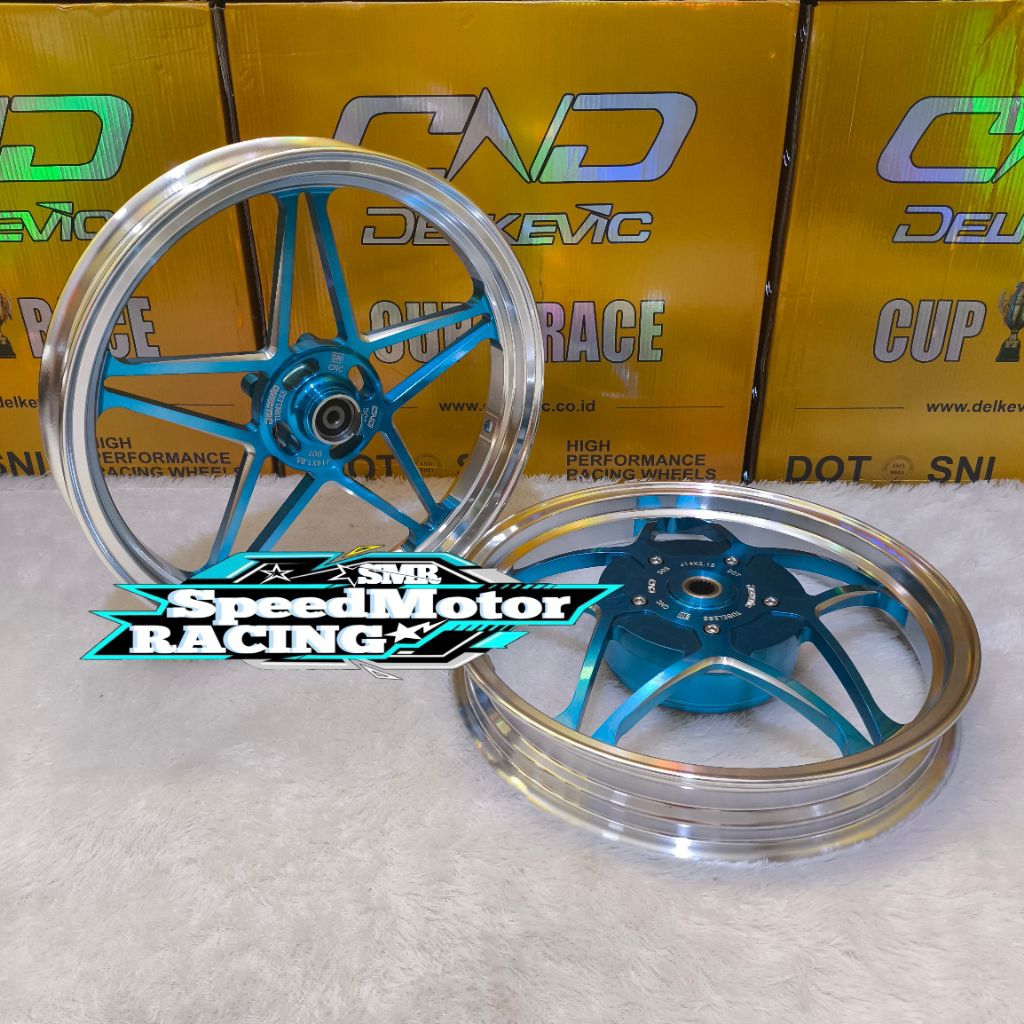 VELG DELKEVIC DND X1 CHROME LIST MIO SPORTY MIO SMILE MIO J SOUL FINO UK 185/215 RING 14