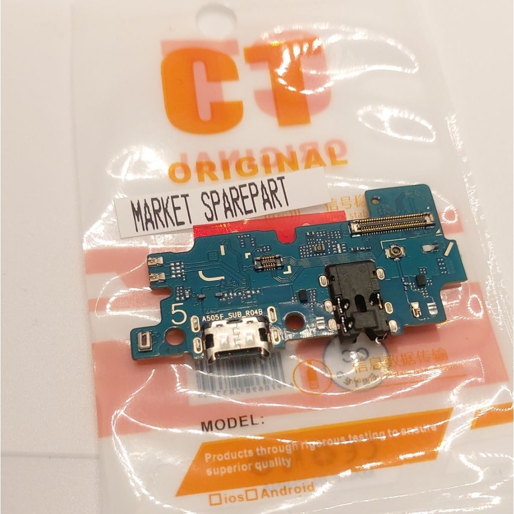 CONECTOR CHARGER SAMSUNG A50 ORI - FLEXIBLE KONEKTOR CAS SAMSUNG A50 - ORI