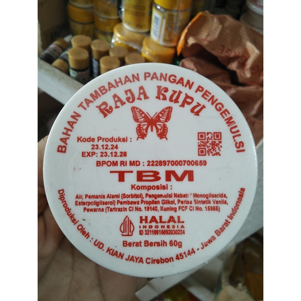 

TBM RAJA KUPU Pengembang Pengemulsi ECER ( 60 gr & 16 gr )