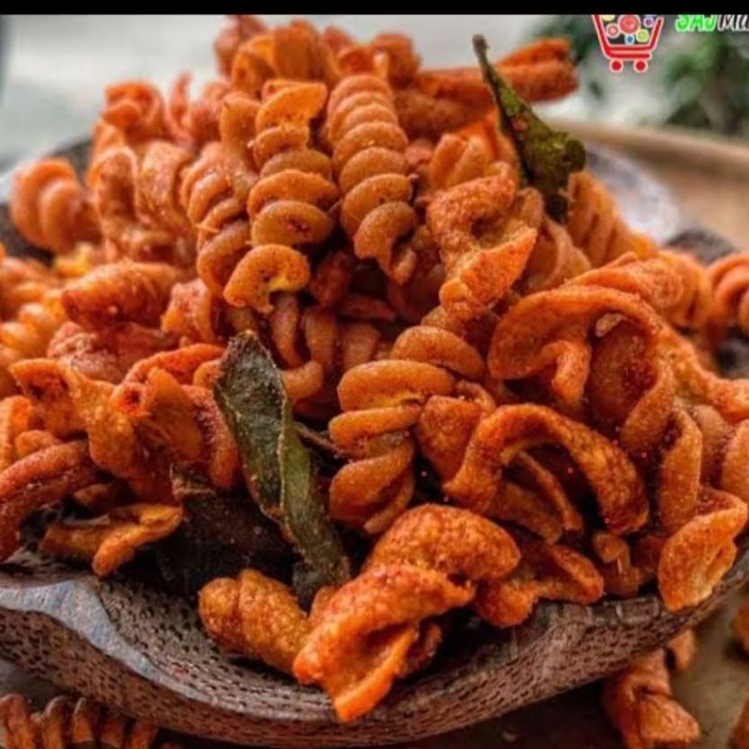 

makroni spiral pedas