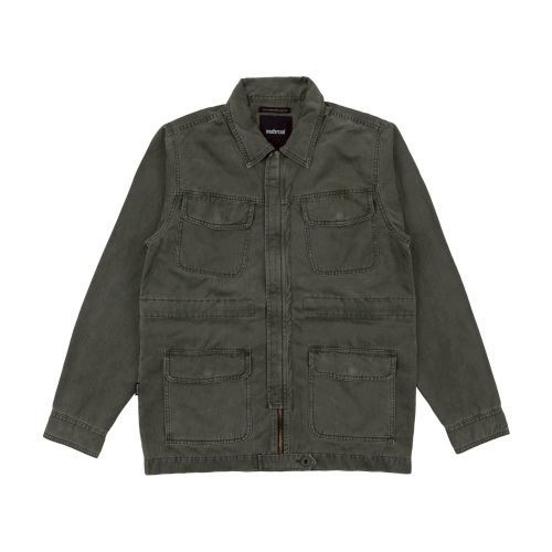 TIHDAL MATERNAL DISASTER FIELDER TWILL JACKETS  Army green