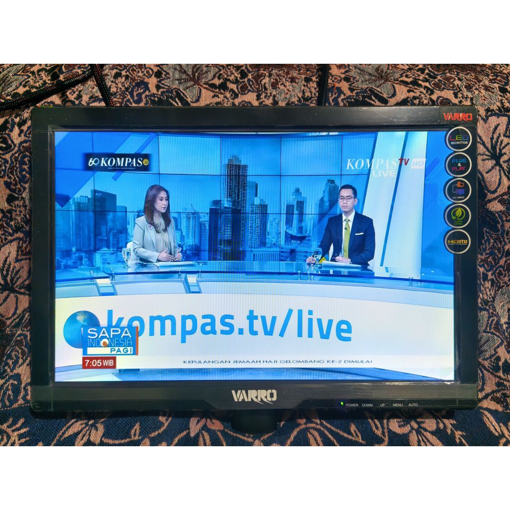 monitor komputer 15.6 inc / monitor cctv / monitor varro second