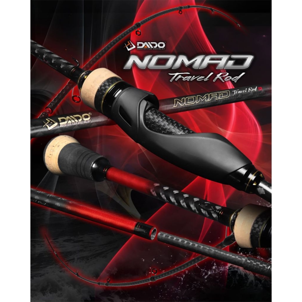 Joran Daido Nomad travel rod 664 2-6lbs Dan 4-10lbs