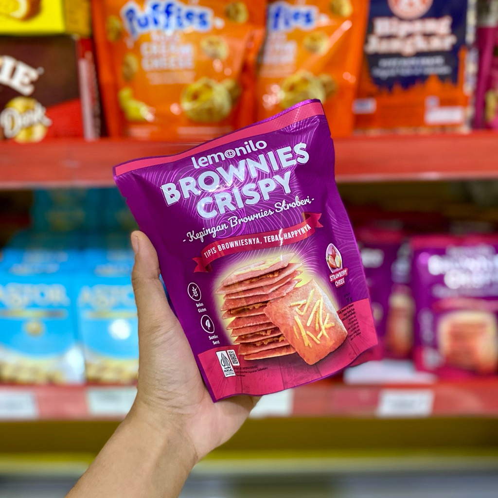 

Lemonilo Brownies Crispy Strawberry Cheese 35gr