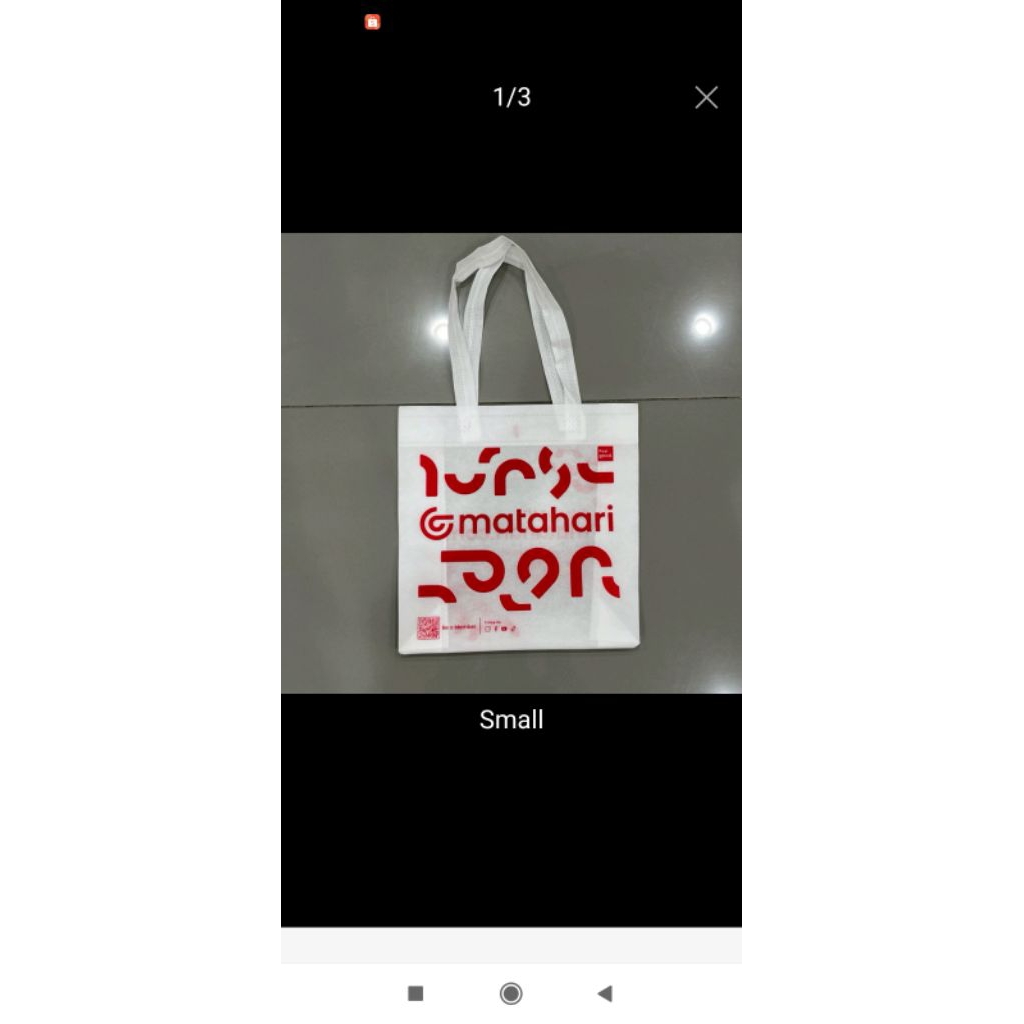 tas belanja matahari