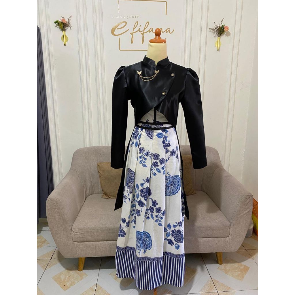 set kebaya janggan crop kebaya janggan cople kebaya janggan janggan crop top kostum prewed kebaya ja
