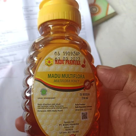 

Madu pramuka Multiflora Asli 250 ml