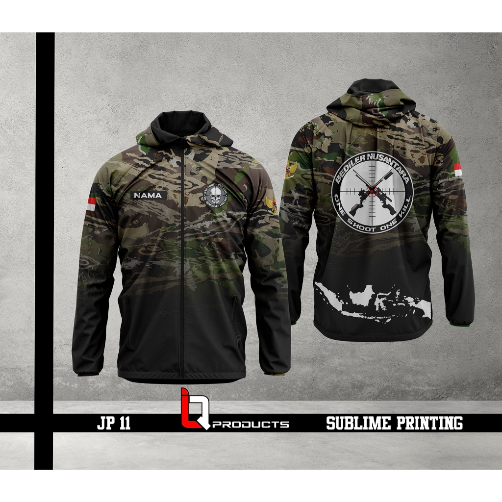 jaket nusantara/jaket camo