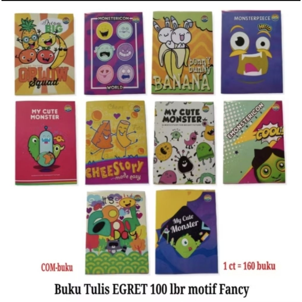

Buku tulis Egreat 100Lbr