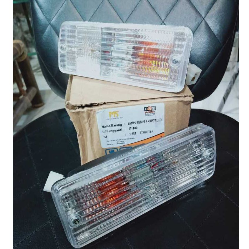 Bumper Lamp Lampu Sein Bumper ST100 Carry Suzuki Jimny Katana Sierra Carry Kristal Putih
