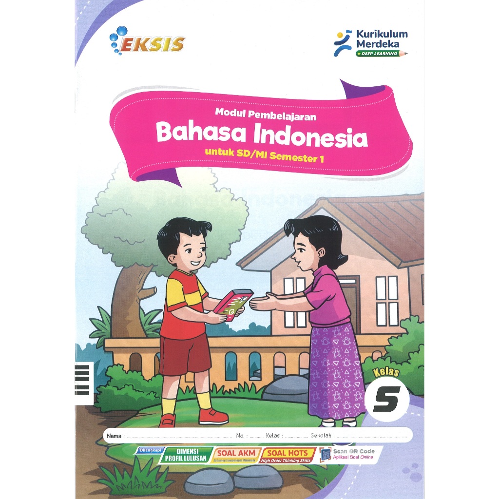 LKS Eksis Bahasa Indonesia Kelas 5 SD Semester 1 Kurikulum Merdeka Tahun Ajaran 2025/2026